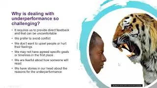 How to manage underperformance in a virtual world