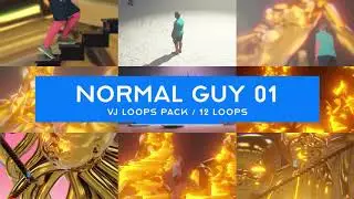 Normal Guy 01 || VJ Loops Pack