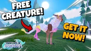 GET THIS FREE CREATURE! NEW MISSION CREATURE! | Creatures of Sonaria
