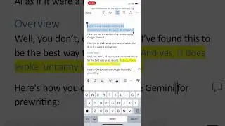 How to apply chapter headings to Microsoft Word 365 on an iPhone