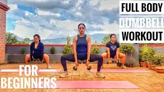 15 Minute Full Body Dumbbell HIIT Workout [Strength & Conditioning]