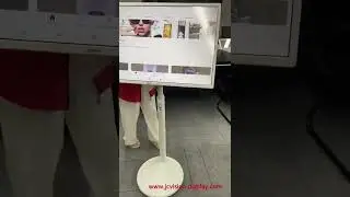 JCVision JCFlip Portable Rotating Display with battery (Horizontal or Vertical are both ok)