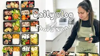 Cook with Me: Weekly Meal Prep for Busy Lives! 🍲🥘 | කාර්යබහුල දවස් වලට සතියටම එකපාර මම කෑම හදන විදිය