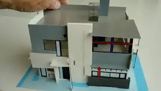 Rietveld Schroder Huis 2D en 3D