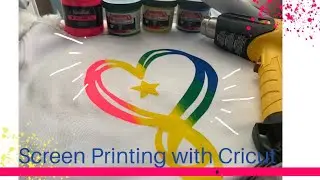 HOW TO SCREEN PRINT WITH YOUR CRICUT | Tam’s Sweet life