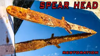 Restoration Very Rusty M3 trench knife / restoration diy