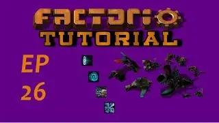 EP26 Trains And Signalling - Factorio -Tutorial - Let's Play