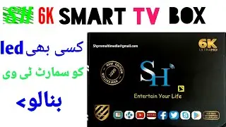 4k Sh Ultra HD Android TV Box Unboxing Review