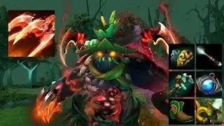 "Hard Support" Pudge but roams a lot