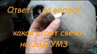Какая свеча стоит на ЗиД УМЗ ( ответ на вопрос )