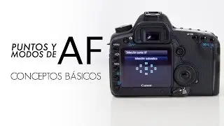 Puntos AF y modos de enfoque - Conceptos básicos