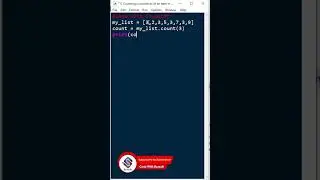 Count Occurrences of Item in Python List 
