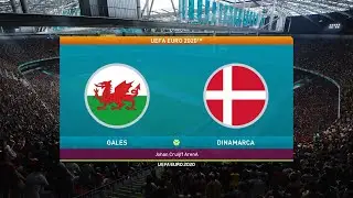 Gales vs Dinamarca Octavos de Final 2021 - Partido completo de la UEFA EURO 2021 (Full Match)