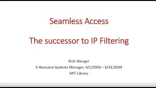 Seamless Access : the successor to IP Filtering