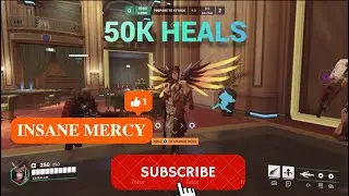 INSANE OVERWATCH Competitive Gameplay | Mercy X Junkrat |