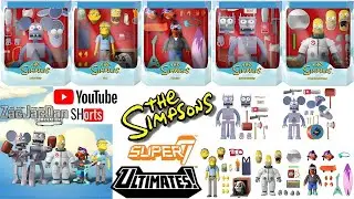 Super7 The Simpsons ULTIMATES! Wave 1 Figures Official Images And Details 