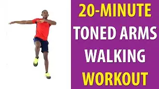 TONED ARMS WALKING WORKOUT | 20 Minute Dynamic Indoor Walking Workout
