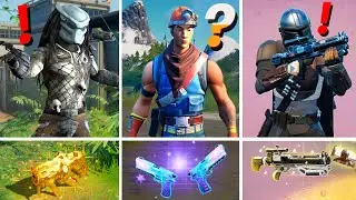 NEW Season 5 ALL BOSSES UPDATE, MYTHIC WEAPONS LOCATIONS! (Predator, Cole, Mandalorian)