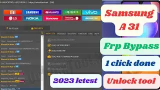 Samsung A31 frp bypass via unlock tool Samsung A31 frp letest mathad 2023