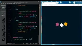 Colourful Square Loader | 