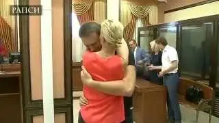 Освобождение Навального в зале суда, 19.07.2013