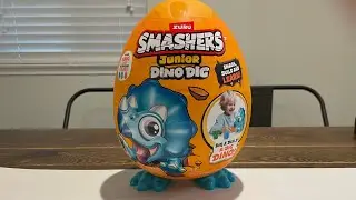 Opening a Zuru Smashers Junior Dino Dig