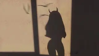 Evil shadow Speed painting photoshop