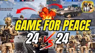 🔥GAME FOR PEACE NEW UPDATE 24 vs 24 💀GAME MODE GAMEPLAY ✅ PUBG MOBILE CHINA VERSION 🇨🇳