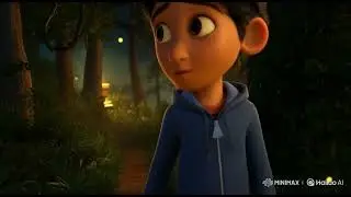 Slow tracking shot from behind, slightly low angle