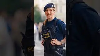 Arrest me, please🙏. Beautiful police officer. #streetphotography #photography