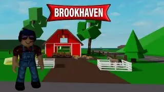 Я построил ферму в Brookhaven