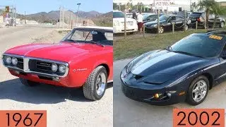 Pontiac Firebird Through The Years