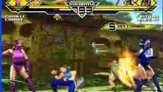 KX's Mugen #9: SF's Chun Li/Cammy vs. MK's Kitana/Mileena