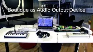 Output Audio from your Roland Boutique to Ableton Live