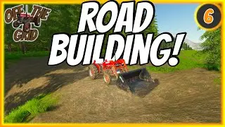 Small Tractor Builds A New Road! (Terra Farm) | Off The Grid! | FS22