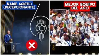 REAL MADRID, RECIBIÓ EL PREMIO AL MEJOR EQUIPO DEL AÑO, PERO NADIE ASISTIÓ | Campogreen