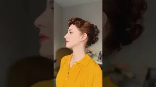 Vintage hairstyle tutorial on my Patreon 💛 