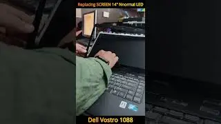 Screen replaced |  dell vostro | White display problem | How to solve white display problem