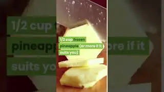 Pina Colada Protein Shake 2021 - How To Make Pina Colada Weightloss Smoothie 2021||KETO  #shorts