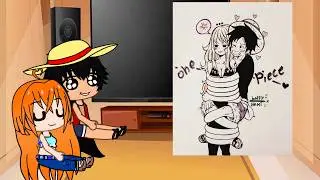 Luffy and Nami react to ???|| Gacha Club