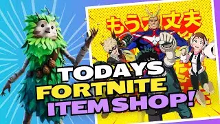 FORTNITE ITEM SHOP 10TH JUNE | MY HERO ACADAMIA