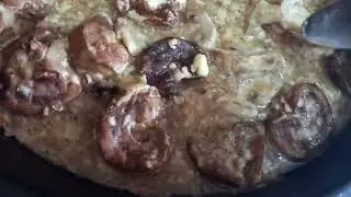 БАРАНЬИ ПОЧКИ ЗАПЕЧЕННЫЕ В ДУХОВКЕ С ШАМПИНЬОНАМИ !