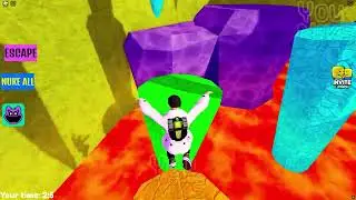 Full Secret Love Barry Muscle with Girlfriend in Barry's Prison Run - Roblox