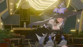 Herta's Small Experiment | Giantess growth animation [Soundless]