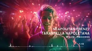 Neapolitan frenzy. Background for vlog video. Club dance music