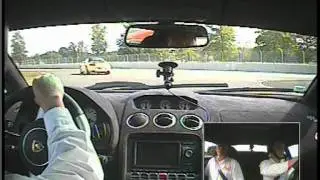 Lamborghini Gallardo Superleggera sur le circuit Maison Blanche au Mans