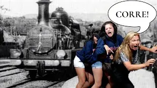 O PRIMEIRO FILME QUE ASSUSTOU TODO MUNDO | História do Cinema - Os Irmãos Lumière (S01E02)