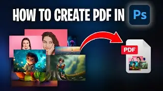 How to create Pdf in photoshop | Photoshop me Pdf export kaise kare | photoshop me pdf kaise banaye