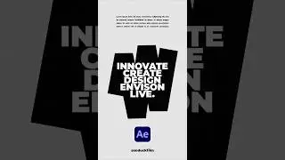 Create Fresh and NEW Motion Graphics in After Effects 