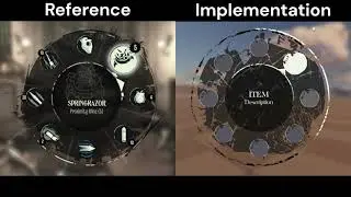 Dishonored inspired radial menu  | Unreal Engine